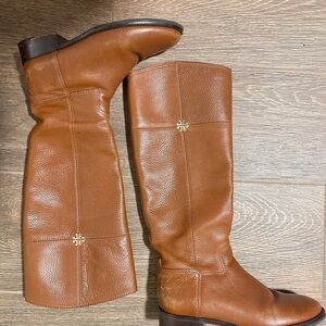 Tory Burch Brown Heeled Boots